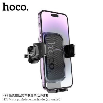 Hoco. H78 Soporte Coche (Aire) Hoco. H78 Soporte Coche (Aire)