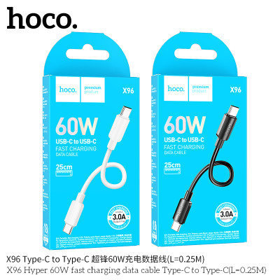Hoco. X96 Cable Carga/Datos 60W (C-C) 0.25cm
