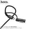 Hoco. U142 Cable Carga/Datos 2in1 (C-C/Mag3)