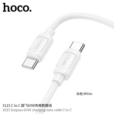 Hoco. X115 60W Cable Carga/Datos (C-C)