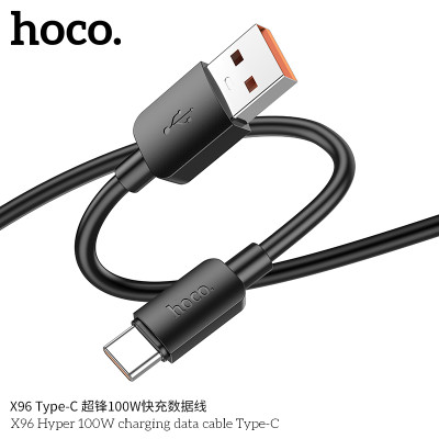 Hoco. X96 100W 6A Cable Carga/Datos (USB-C) Hoco. X96 100W 6A Cable Carga/Datos (USB-C)