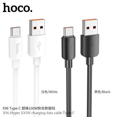 Hoco. X96 100W 6A Cable Carga/Datos (USB-C) Hoco. X96 100W 6A Cable Carga/Datos (USB-C)