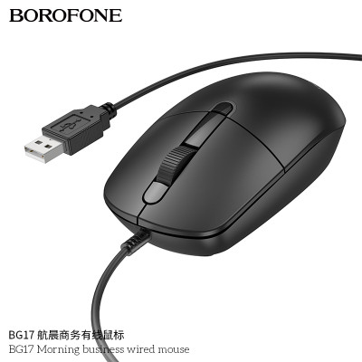Hoco. BG17 Raton Con Cable Hoco. BG17 Raton Con Cable