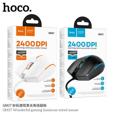 Hoco. GM37 Raton Ordenador (Cable)