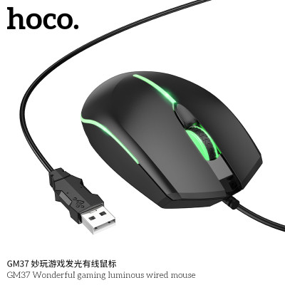 Hoco. GM37 Raton Ordenador (Cable)