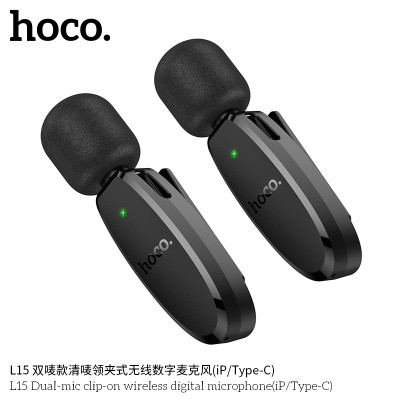 Hoco. L15 Microfono BT (iP/Type-C) Hoco. L15 Microfono BT (iP/Type-C)