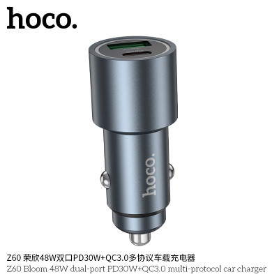 Hoco. Z60 Cargador Coche (PD30w+QC3.0)