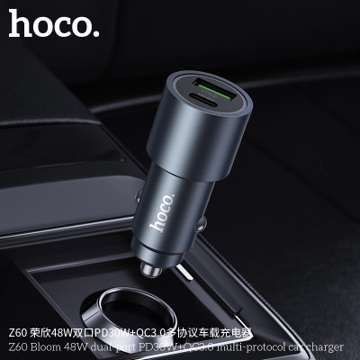 Hoco. Z60 Cargador Coche (PD30w+QC3.0)