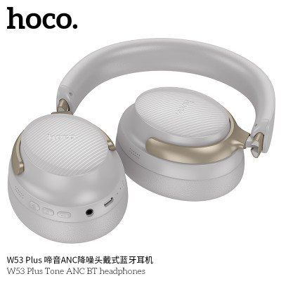 Hoco. W53 Plus ANC Auricular Diadema BT 90h