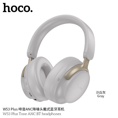 Hoco. W53 Plus ANC Auricular Diadema BT 90h