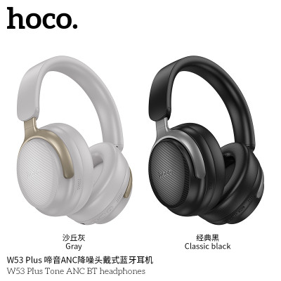 Hoco. W53 Plus ANC Auricular Diadema BT 90h