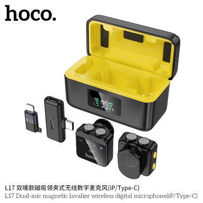 Hoco. L17 Microfono BT Dual (iP/TypeC)