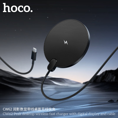 Hoco. CW62 Carga Inalambrico 2in1 Hoco. CW62 Carga Inalambrico 2in1