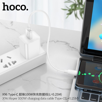 Hoco. X96 Cable 100W 6A (USB-C)