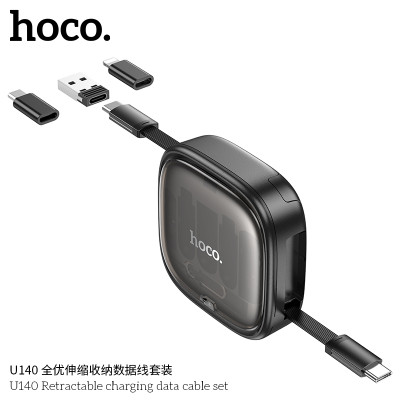 Hoco. U140 Juego Cables Retractiles 6in1