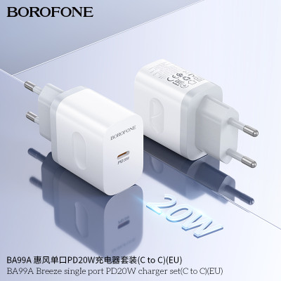 Borofone BA99A Cargador PD20W (C-C)
