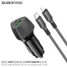 Borofone BZ31C Cargador Coche PD+QC (C-iP)