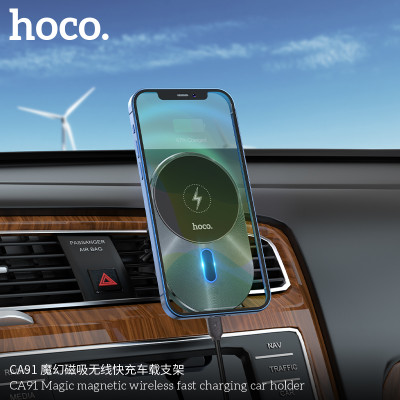 Hoco. CA91 Soporte Coche Carga Inalmabrico (Aire) Hoco. CA91 Soporte Coche Carga Inalmabrico (Aire)