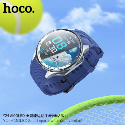 Hoco. Y24 Reloj inteligente AMOLED (Llamada) Hoco. Y24 Reloj inteligente AMOLED (Llamada)