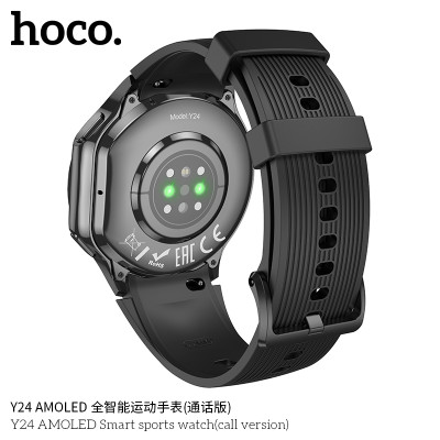 Hoco. Y24 Reloj inteligente AMOLED (Llamada) Hoco. Y24 Reloj inteligente AMOLED (Llamada)