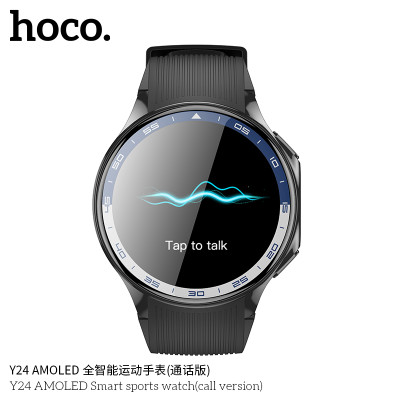 Hoco. Y24 Reloj inteligente AMOLED (Llamada) Hoco. Y24 Reloj inteligente AMOLED (Llamada)