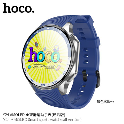 Hoco. Y24 Reloj inteligente AMOLED (Llamada) Hoco. Y24 Reloj inteligente AMOLED (Llamada)