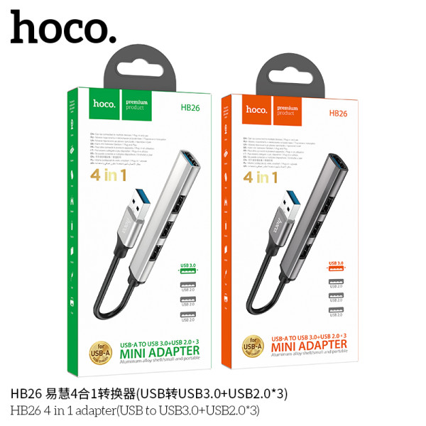Hoco. HB26 Multi USB 4in1 (3.0)