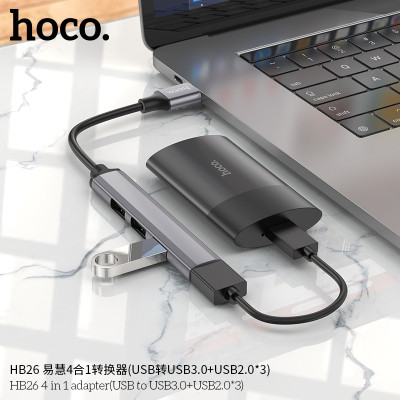 Hoco. HB26 Multi USB 4in1 (3.0)