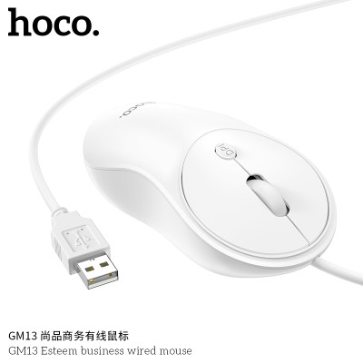 Hoco Gm13 Estima Negocio Wired Mouse