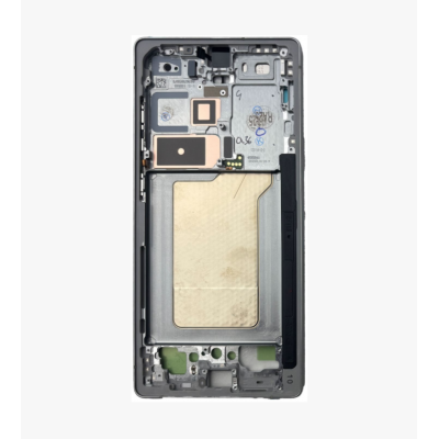 Pantalla Completa Original Servicepack Para Samsung S25 Ultra /S938 Con Marco Plata