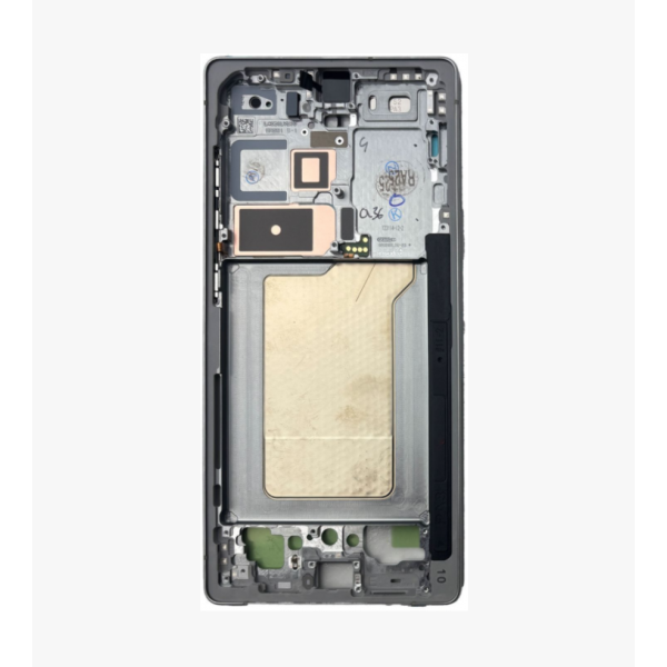 Pantalla Completa Original Servicepack Para Samsung S25 Ultra /S938 Con Marco Plata