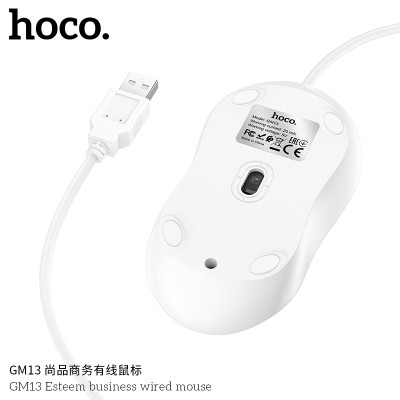 Hoco Gm13 Estima Negocio Wired Mouse