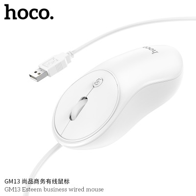 Hoco Gm13 Estima Negocio Wired Mouse