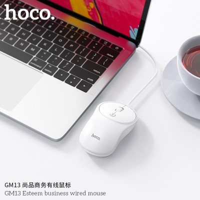 Hoco Gm13 Estima Negocio Wired Mouse