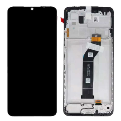 Pantalla Completa Original Servicepack Para Redmi 13C / Poco C65 Con Marco Pantalla Completa Original Servicepack Para Redmi 13C / Poco C65 Con Marco