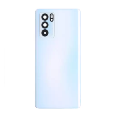 Tapa Trasera Para Oppo Reno 6 5G Plata Tapa Trasera Para Oppo Reno 6 5G Plata