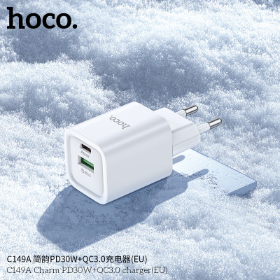 Hoco. C149A Cargador Rapido PD30W+QC3.0