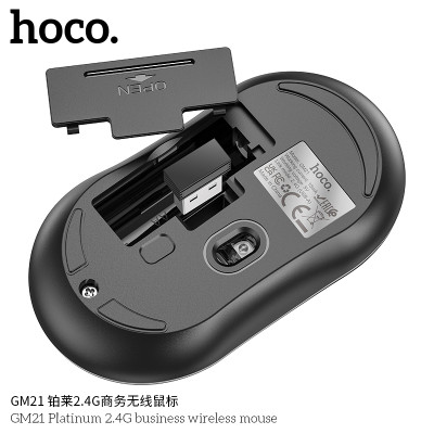 Hoco. GM21 Raton Inalambrico (BT/USB) Hoco. GM21 Raton Inalambrico (BT/USB)