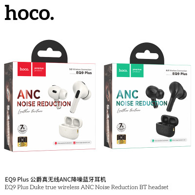 Hoco EQ9 Plus Auricular TWS BT ANC 7h Hoco EQ9 Plus Auricular TWS BT ANC 7h