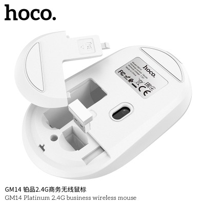 Hoco Gm14 Platinum 2.4G Business Wireless Mouse