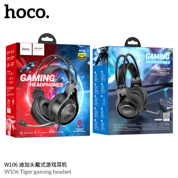 Hoco. W106 Auricular Gaming (Cable)