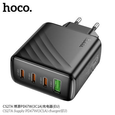 Hoco. CS27A Cargador PD67W (3C1A) Hoco. CS27A Cargador PD67W (3C1A)