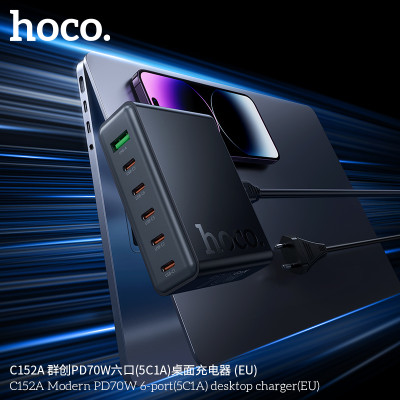 Hoco. C152A Cargador PD70W (5C1A) Hoco. C152A Cargador PD70W (5C1A)