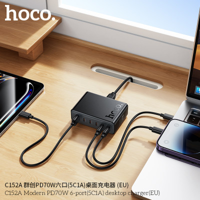 Hoco. C152A Cargador PD70W (5C1A) Hoco. C152A Cargador PD70W (5C1A)