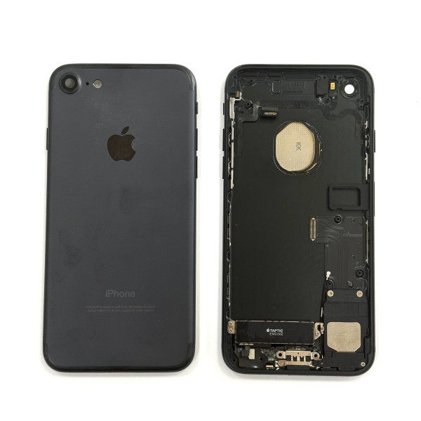 Tapa Trasera Para Iphone 7 Negro Con Componentes
