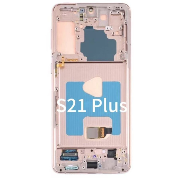 Pantalla Completa Original Servicepack Para Samsung S21 Plus G996 Con Marco Morado
