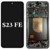Pantalla Completa ⚫Original⚫ Servicepack Para Samsung S23 FE / S711 Con Marco Negro