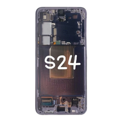 Pantalla Completa Original Con Marco Para Samsung Galaxy S24 (SM-S921B) VIOLETA