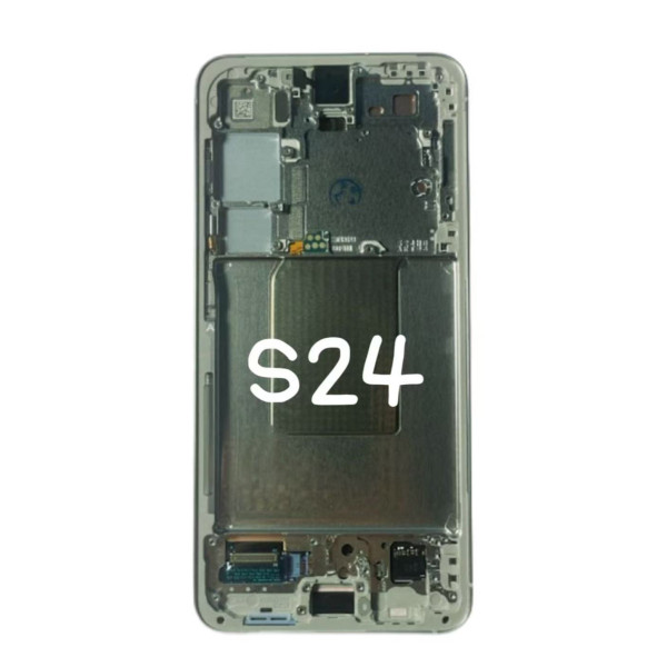 Pantalla Completa Original Servicepack Para Samsung Galaxy S24 (SM-S921B) Con Marco VERDE