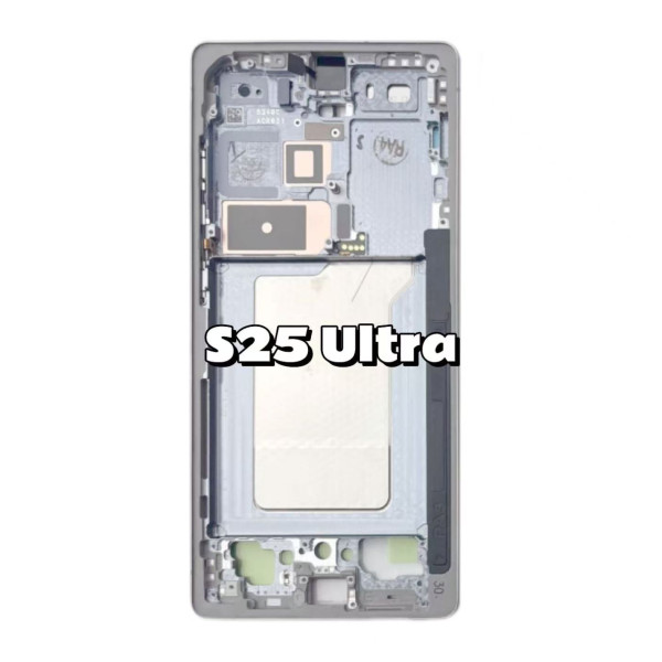 Pantalla Completa Original Servicepack Para Samsung S25 Ultra /S938 Con Marco Plata